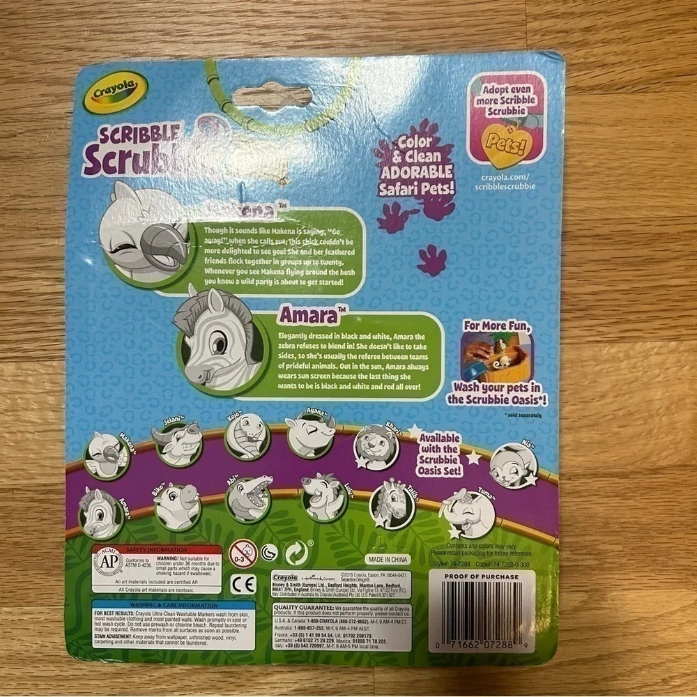 Crayola scribble scrubbie
